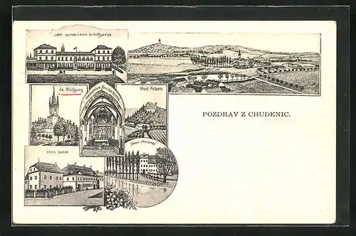 AK Chudenice, Sv. Wolfgang, Stary zámek, Hrad Pusperk