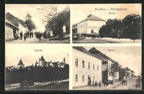 AK Premyslovice, Naves, Skola, Zamek