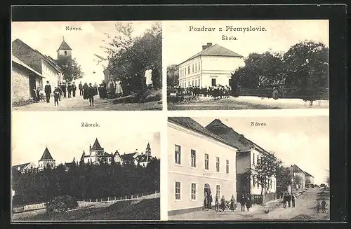 AK Premyslovice, Naves, Skola, Zamek