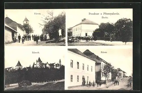 AK Premyslovice, Naves, Skola, Zamek