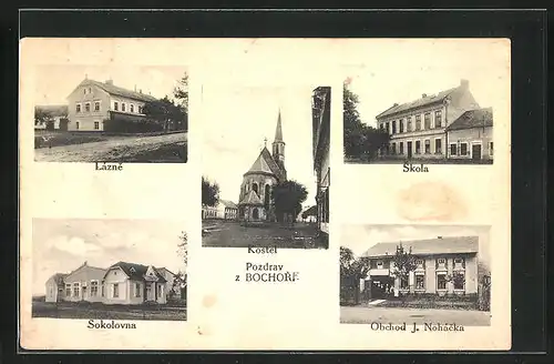 AK Bochor, Lazne, Skola, Sokolovna