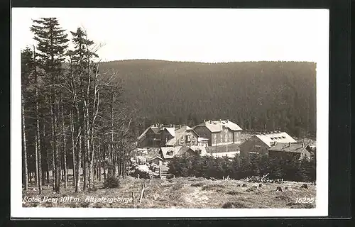 AK Wiesenberg, Schutzhäuser am roten Berg