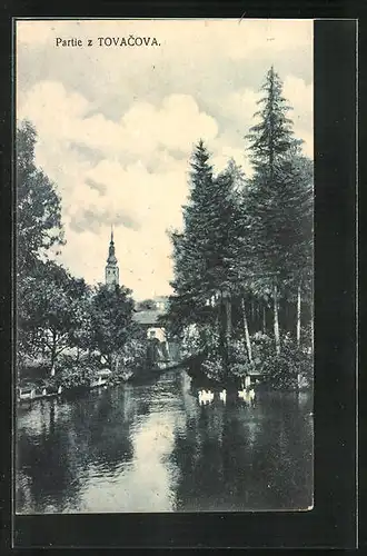 AK Tovakov, Flusspartie gegen Kirchturm