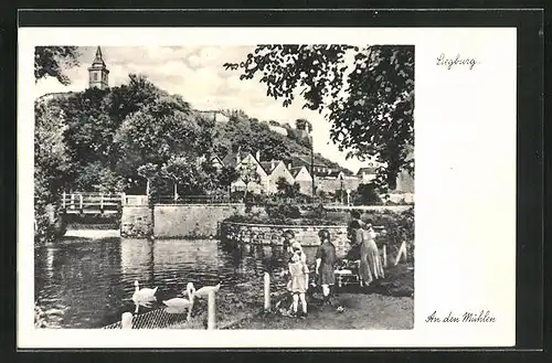 AK Siegburg, Partie an den Mühlen