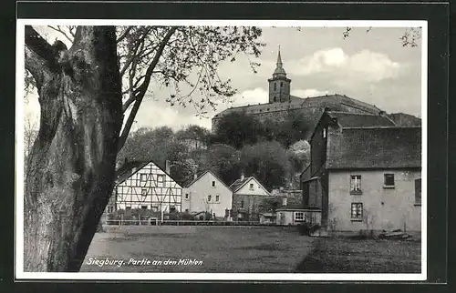 AK Siegburg, Partie an den Mühlen gegen Kloster