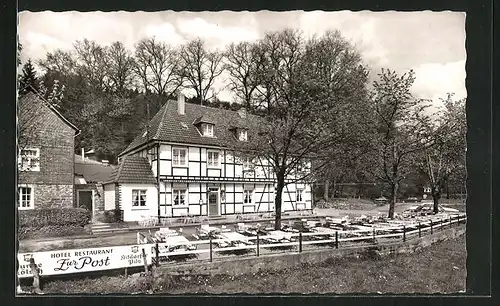 AK Altenberg, Hotel u. Gasthaus zur Post