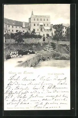 AK Lovrana, Hotel Königsvilla