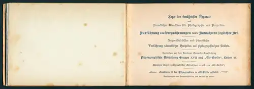 12 Fotografien im Album Ottomar Anschütz, Berlin, Ansicht Berlin, Ausstellungsgelände Treptower Park, Ausstellung 1896