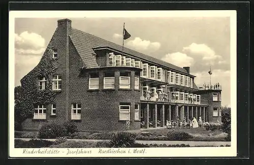 AK Nordkirchen i. Westf., Kinderheilstätte Josefshaus