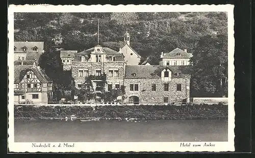 AK Niederfell a. d. Mosel, Hotel zum Anker