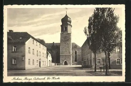 AK Rehau /Bayr. Ostmark, Evangelische Kirche
