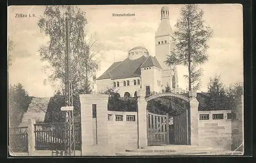 AK Zittau i. S., Krematorium