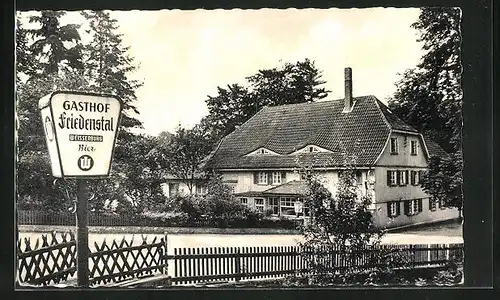 AK Altenbeken, Gasthof Friedenstal