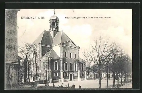 AK Emmerich a. Rh., Evangelische Kirche am Geistmarkt