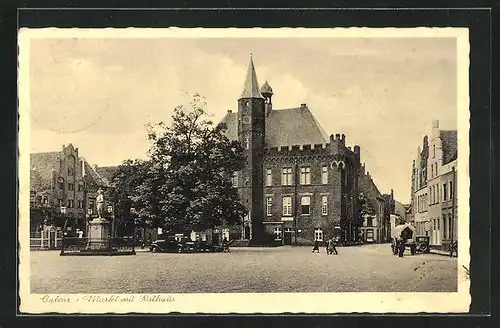 AK Calcar, Rathaus am Markt