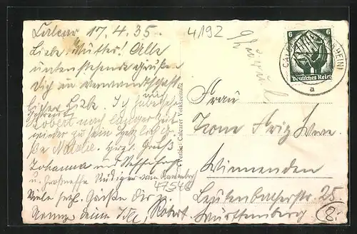 AK Calcar, Rathaus am Markt