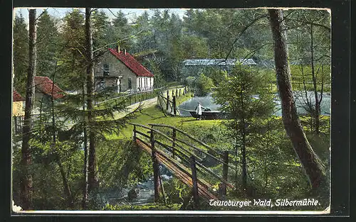 AK Leopoldstal, Gasthaus Silbermühle