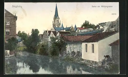 AK Siegburg, Partie am Mühlengraben