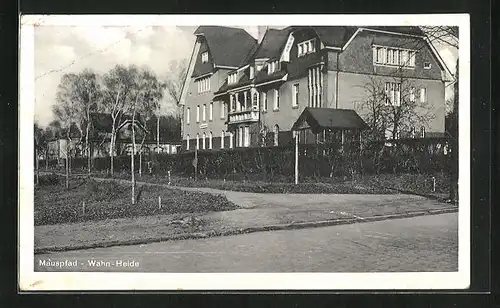 AK Köln-Wahn-Heide, An der Strasse Mauspfad