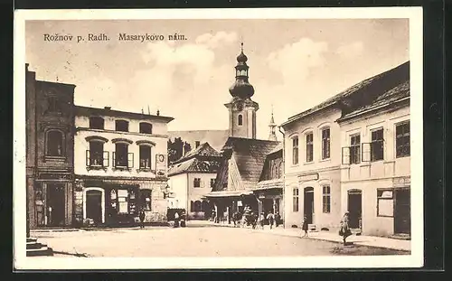 AK Roznov p. R., Masarykovo nám.