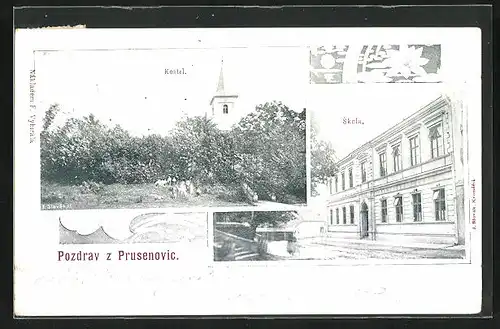 AK Prusinovice, Kostel, Skola