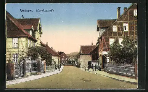 AK Kreiensen, Kinder in der Wilhelmstrasse
