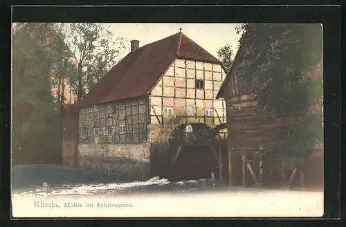 AK Rheda, Mühle im Schlosspark