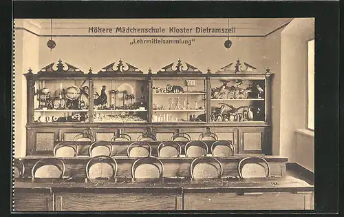 AK Dietramszell, Kloster u. Höhere Mädchenschule, Lehrmittelsammlung