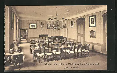 AK Dietramszell, Kloster u. Höhere Mädchenschule, Grosse Klasse