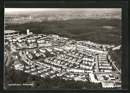 AK Leverkusen-Alkenrath, Fliegeraufnahme der Siedlung