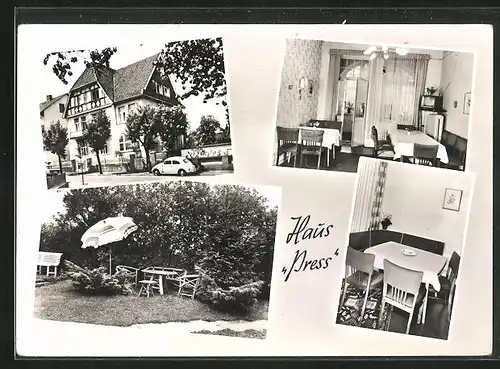 AK Bad Oeynhausen, Hotel-Kurheime Reincke, Haus Press