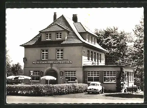 AK Horn /Lippe, Hotel-Restaurant Waldschlösschen