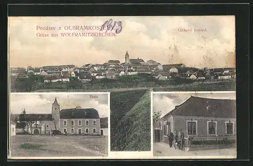 AK Wolframitzkirchen, Celkovy pohled, Skola, Obchod