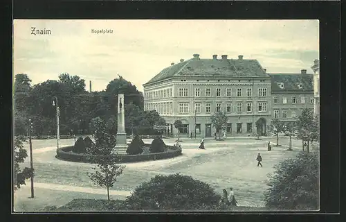 AK Znaim, Denkmal am Kopalplatz