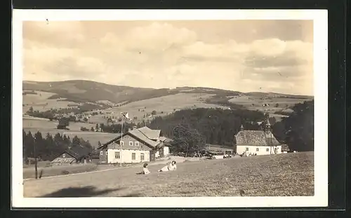 AK Destné /Orlické hory, Horské chata Panoráma