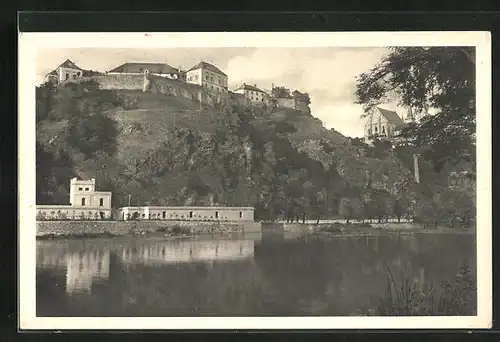 AK Znaim, Thayapartie mit Burg