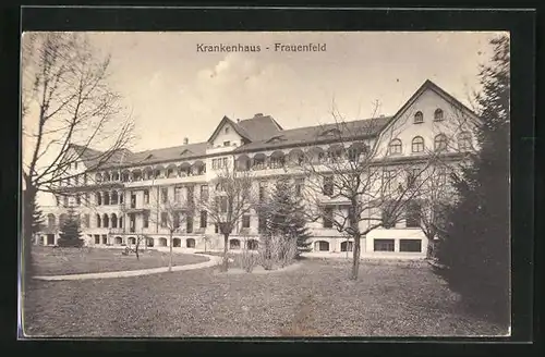 AK Frauenfeld, Ansicht des Krankenhauses