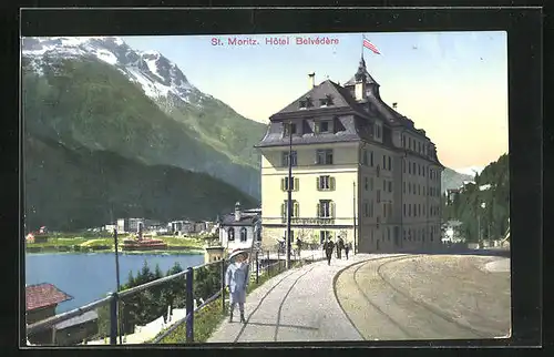 AK St. Moritz, Hotel Belvédère