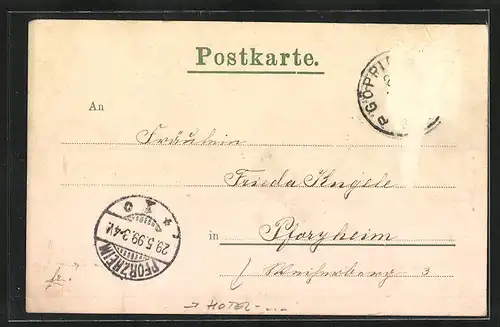 AK Göppingen, Hotel-Pensionat Haerlin