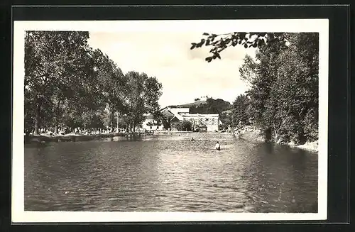 AK Susice na Sumave, Koupaliste na Fufernach