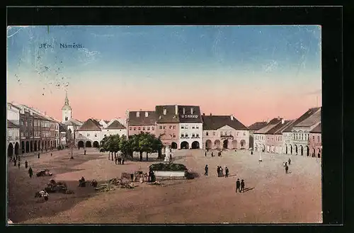 AK Jitschin / Gitschin / Jicin, Námesti