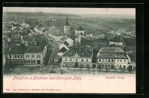 AK Kostelec nad Cern. Lesy, Západni strana