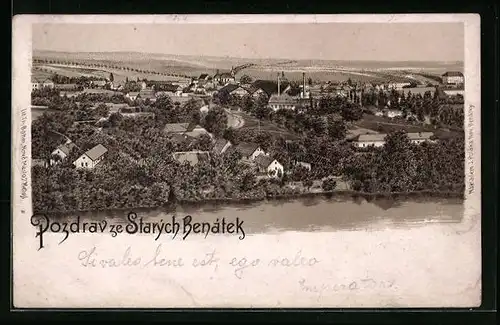Lithographie Stare Benátky, Celkový pohled