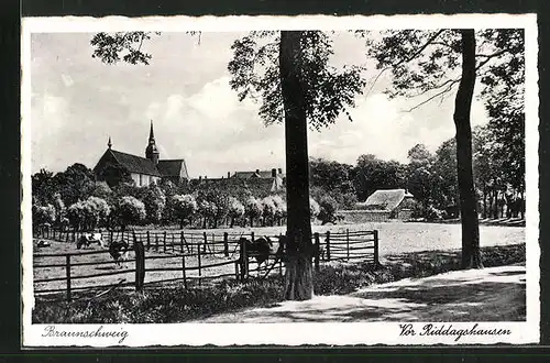 AK Braunschweig, Idylle vor Riddagshausen