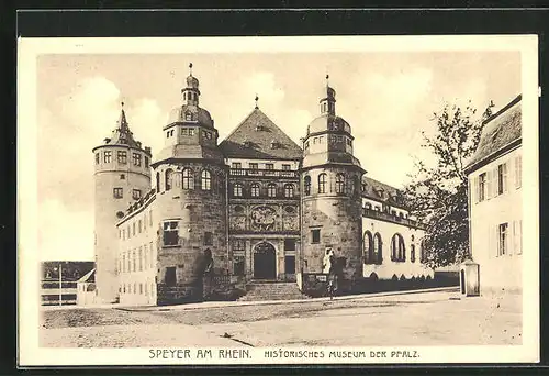 AK Speyer / Rhein, Historisches Museum der Pfalz