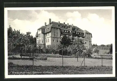 AK Friedrichsbrunn / Ostharz, Kurhaus