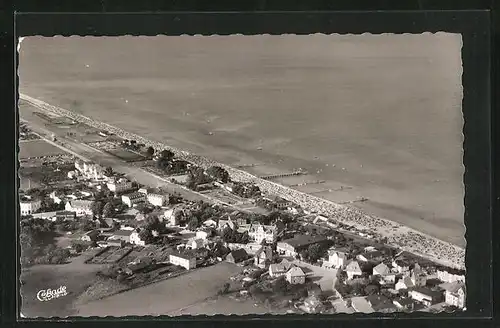 AK Dahme / Ostsee, Fliegeraufnahme mit Strand