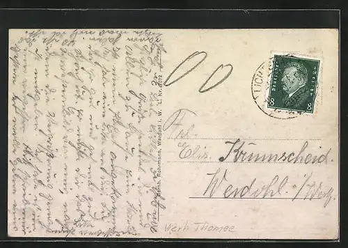 AK Werdohl i. W., Totalansicht