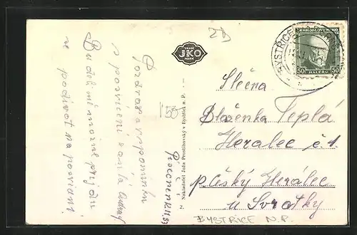 AK Bystrice n. P., Námesti