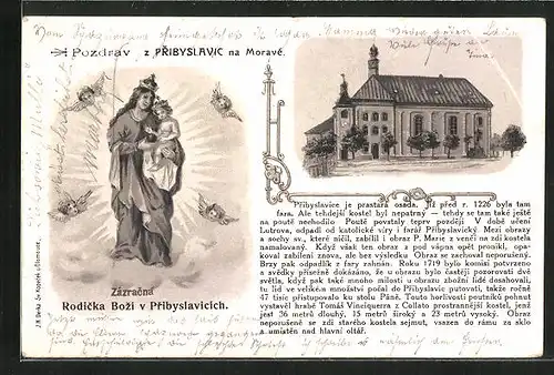 AK Pribyslavice, Rodicka Bozi, Kostel